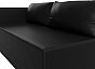 Кушетка Никас левая Экокожа Черный