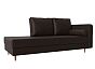 Кушетка Прайм Экокожа Коричневый
