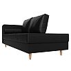 Кушетка Прайм Экокожа левая Черный