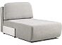 Диван-кровать угловой мс тэдди «компоновка 2» пике (букле)/пике 011 (серый) еврокнижка