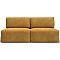 Диван прямой модульный лига-060 нпб велюр brut 10 желтый еврокнижка