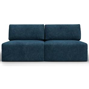 Диван прямой модульный лига-060 нпб велюр brut 11 синий еврокнижка