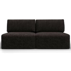 Диван прямой модульный лига-060 нпб велюр brut 17 коричневый еврокнижка