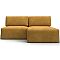 Диван угловой модульный лига-060 нпб угол универсальный велюр brut 10 желтый еврокнижка