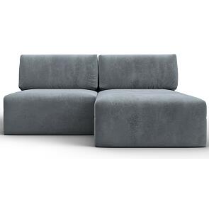 Диван угловой модульный лига-060 нпб угол универсальный велюр tower 10 серый еврокнижка