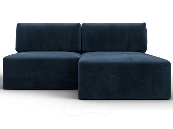 Диван угловой модульный лига-060 нпб угол универсальный велюр tower 13 синий еврокнижка
