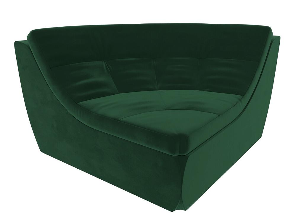 Модуль Холидей угол Велюр Зеленый модуль для дивана холидей угол велюр серый