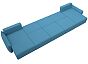 Диван п-образный лига-051 нпб мегалонг рогожка амур 10 голубой еврокнижка