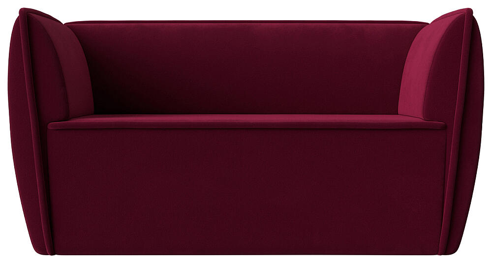 Диван Бергамо 2 Микровельвет Бордовый 27999₽