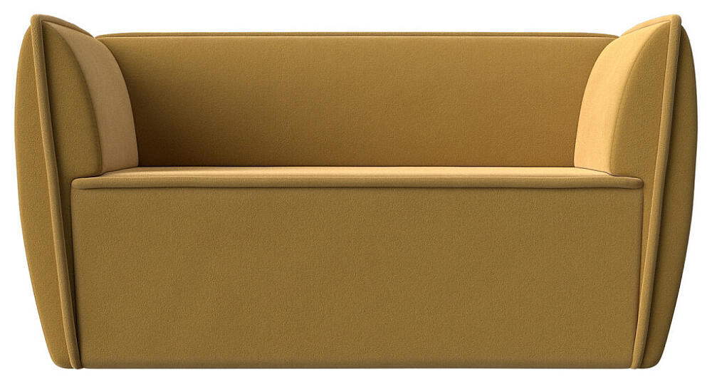 Диван Бергамо 2 Микровельвет Желтый 27999₽