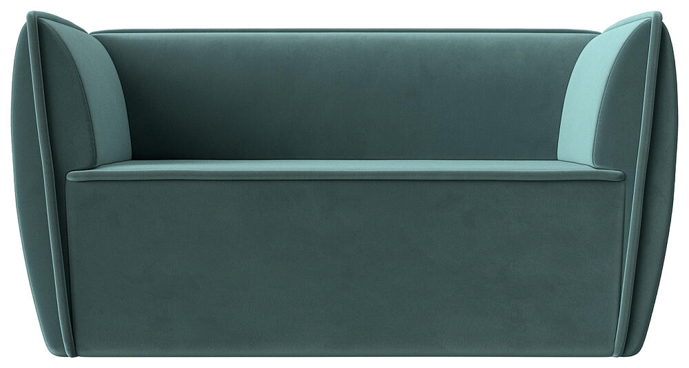 Диван Бергамо 2 Велюр Бирюзовый 29999₽
