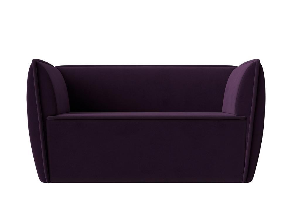 Диван Бергамо 2 Велюр Фиолетовый кресло качалка бергамо кофейный иск кожа венге
