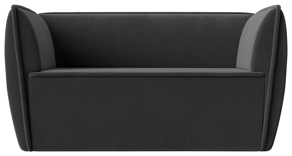 Диван Бергамо 2 Велюр Серый 29999₽