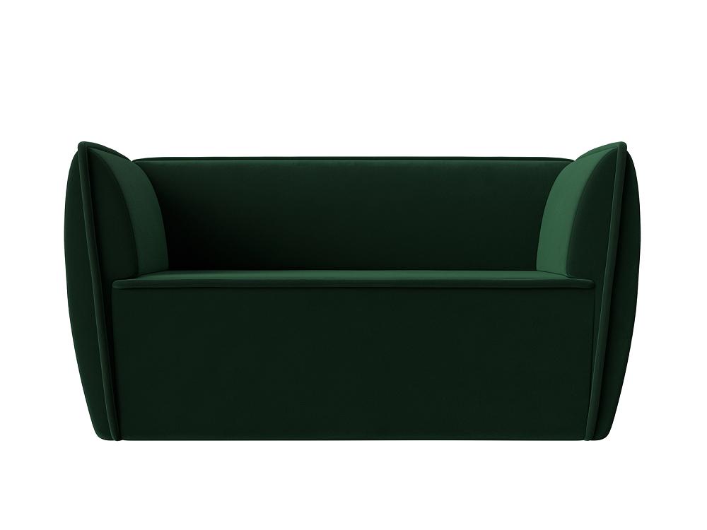 Диван Бергамо 2 Велюр Зеленый кресло качалка бергамо венге антрацит велюр