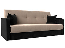 

Диван книжка Надежда Велюр Бежевый/Чёрный, Бежевый;черный