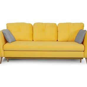 Диван-кровать Анталия-2  желтый вариант 4