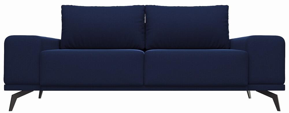 Диван-кровать Марсель велюр синий vivaldi 13 мягкая интерьерная кровать стефани 1400 бп м ткань синий