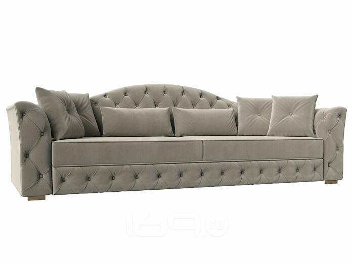 Диван прямой артис бежевый дельфин