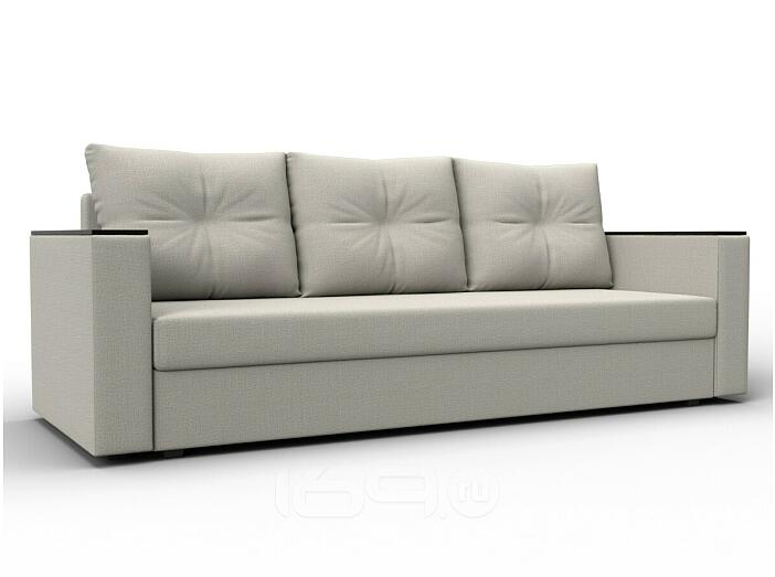 Диван прямой атланта без стола амур 02 бежевый еврокнижка