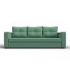 Диван прямой атланта без стола амур 11 зеленый еврокнижка