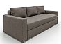 Диван прямой Бергамо механизм Еврокнижка Brown 920*2350*990