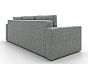 Диван прямой Бергамо механизм Еврокнижка Grey 920*2350*990