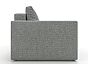 Диван прямой Бергамо механизм Еврокнижка Grey 920*2350*990
