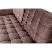 Диван прямой Бремен 1 коричневый вариант 3
