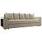Диван прямой Дубай Лайт полки слева Микровельвет Бежевый Диван прямой Дубай Лайт полки слева Микровельвет Бежевый
