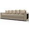 Диван прямой дубай лайт велюр seven 729 бежевый еврокнижка