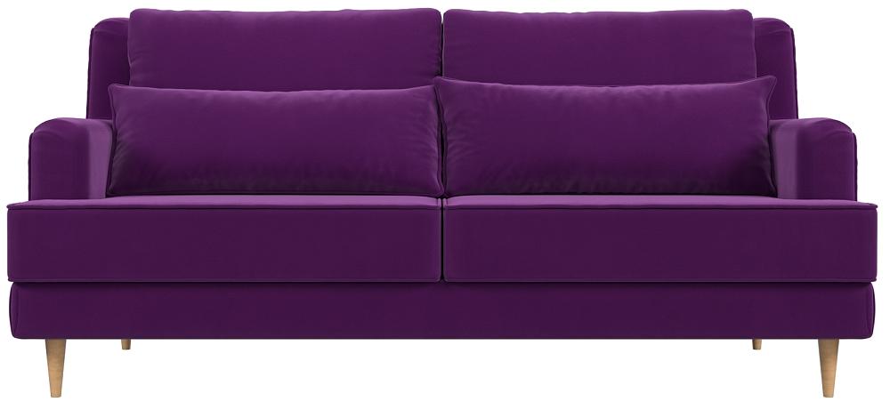 Диван прямой Джерси микровельвет Фиолетовый стул ac с подлокотниками vick ac4036ac rustic cherry ткань pg 901