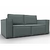 Диван прямой куба мини амур 07 серый раскладушка