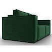 Диван прямой куба мини seven 626 зеленый раскладушка