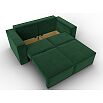 Диван прямой куба мини seven 626 зеленый раскладушка