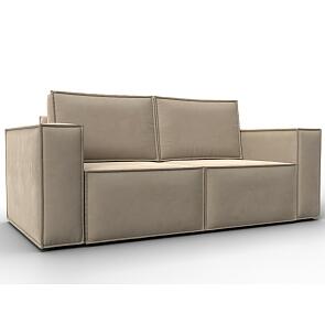 Диван прямой куба мини seven 729 бежевый раскладушка