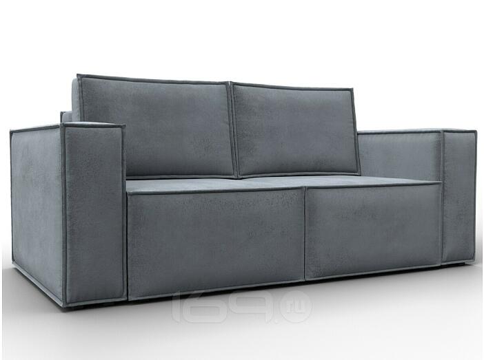 Диван прямой куба мини tower 10 серый раскладушка