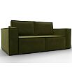 Диван прямой куба мини зеленый раскладушка