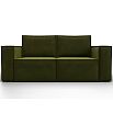 Диван прямой куба мини зеленый раскладушка