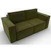 Диван прямой куба мини зеленый раскладушка