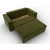 Диван прямой куба мини зеленый раскладушка
