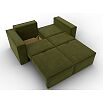 Диван прямой куба мини зеленый раскладушка