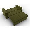 Диван прямой куба мини зеленый раскладушка