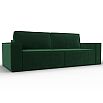 Диван прямой куба seven 626 зеленый еврокнижка