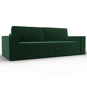 Диван прямой куба seven 626 зеленый еврокнижка