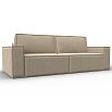 Диван прямой куба seven 729 бежевый еврокнижка