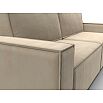 Диван прямой куба seven 729 бежевый еврокнижка