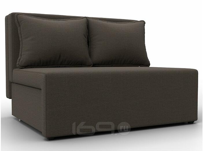 Диван прямой лагуна амур 05 коричневый выкатной