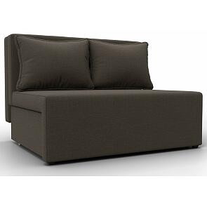 Диван прямой лагуна рогожка амур 05 коричневый выкатной