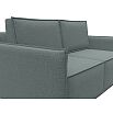 Диван прямой либерти мини амур 07 серый раскладушка