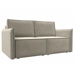 Диван прямой либерти мини бежевый раскладушка